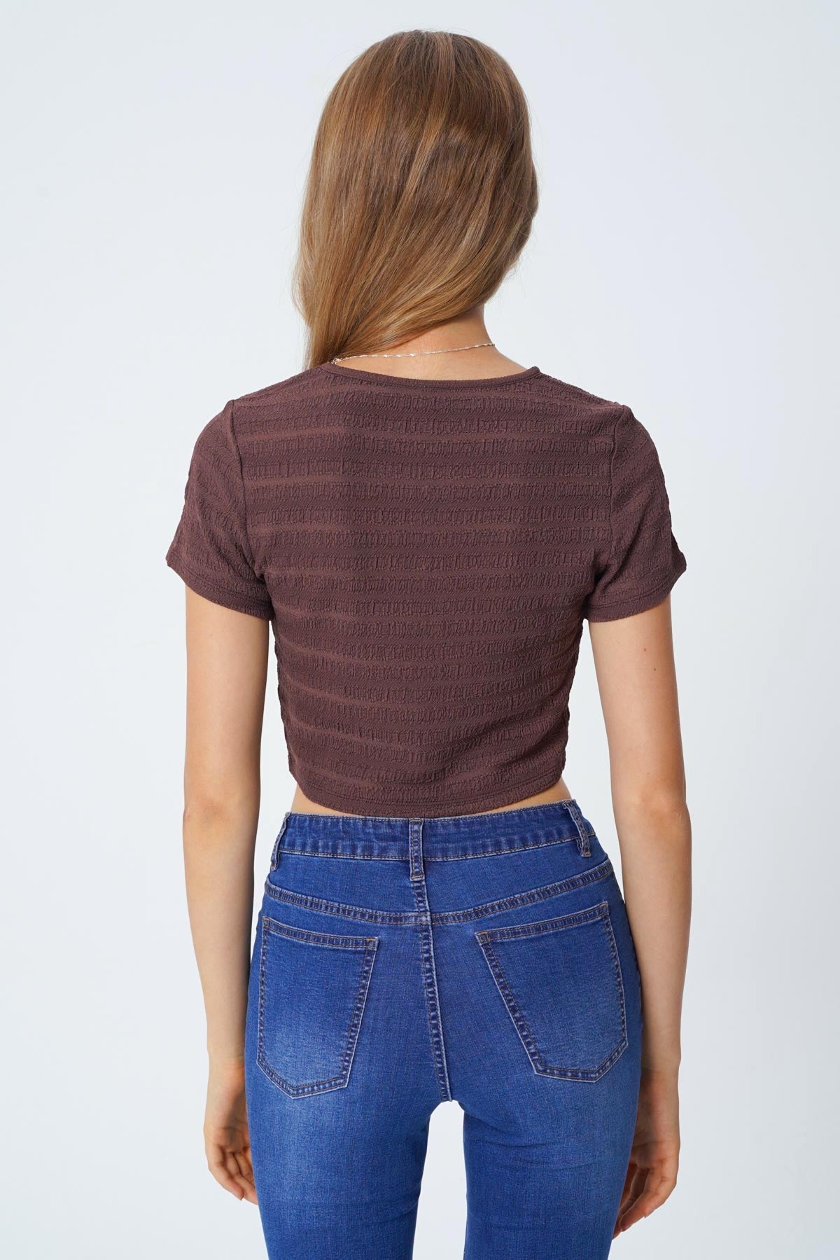 Polera Tight Mujer Café Claro
