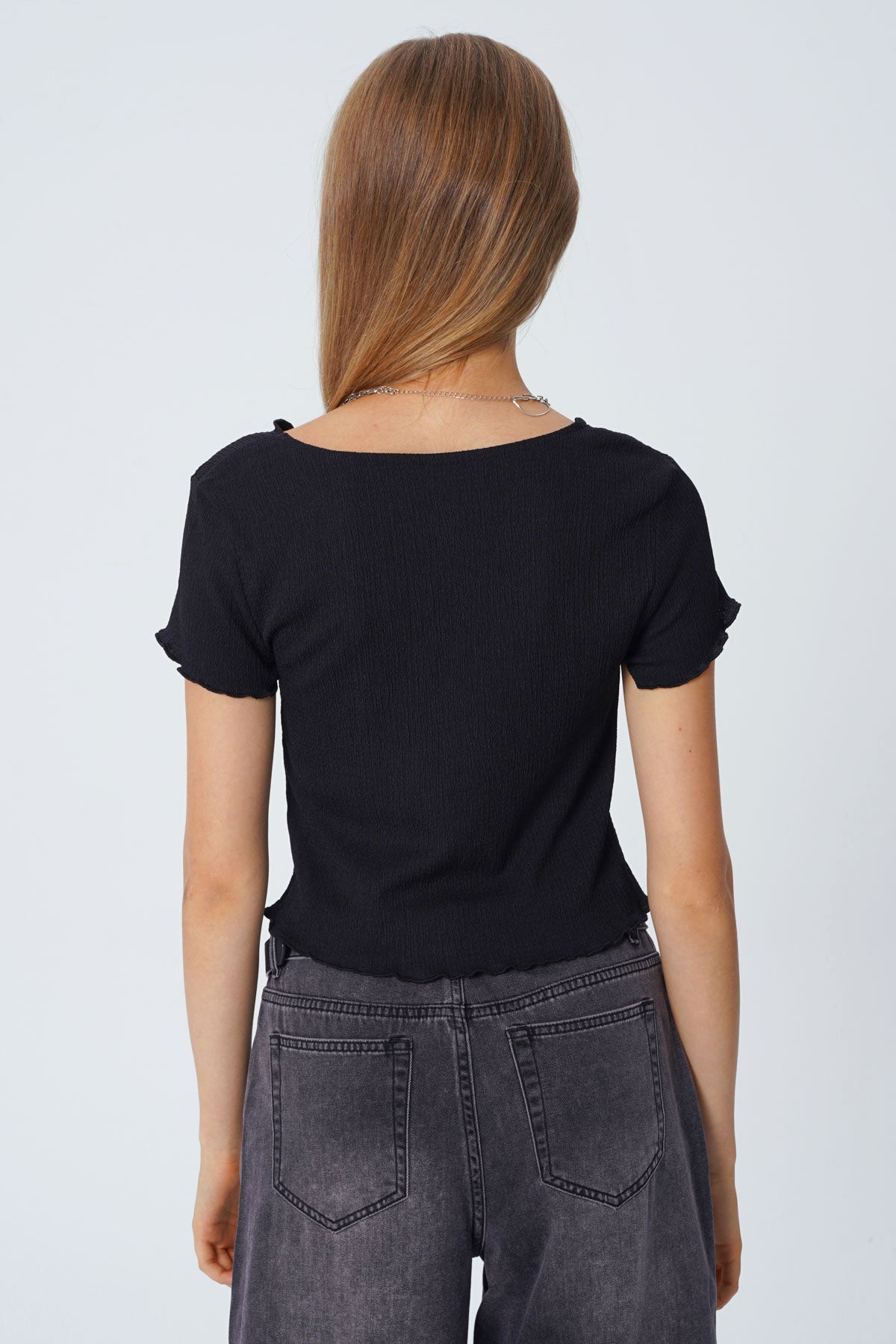 Polera Tight Mujer Negro