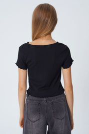 Polera Tight Mujer Negro