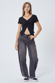 Polera Tight Mujer Negro