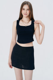 Polera Tight Mujer Negro