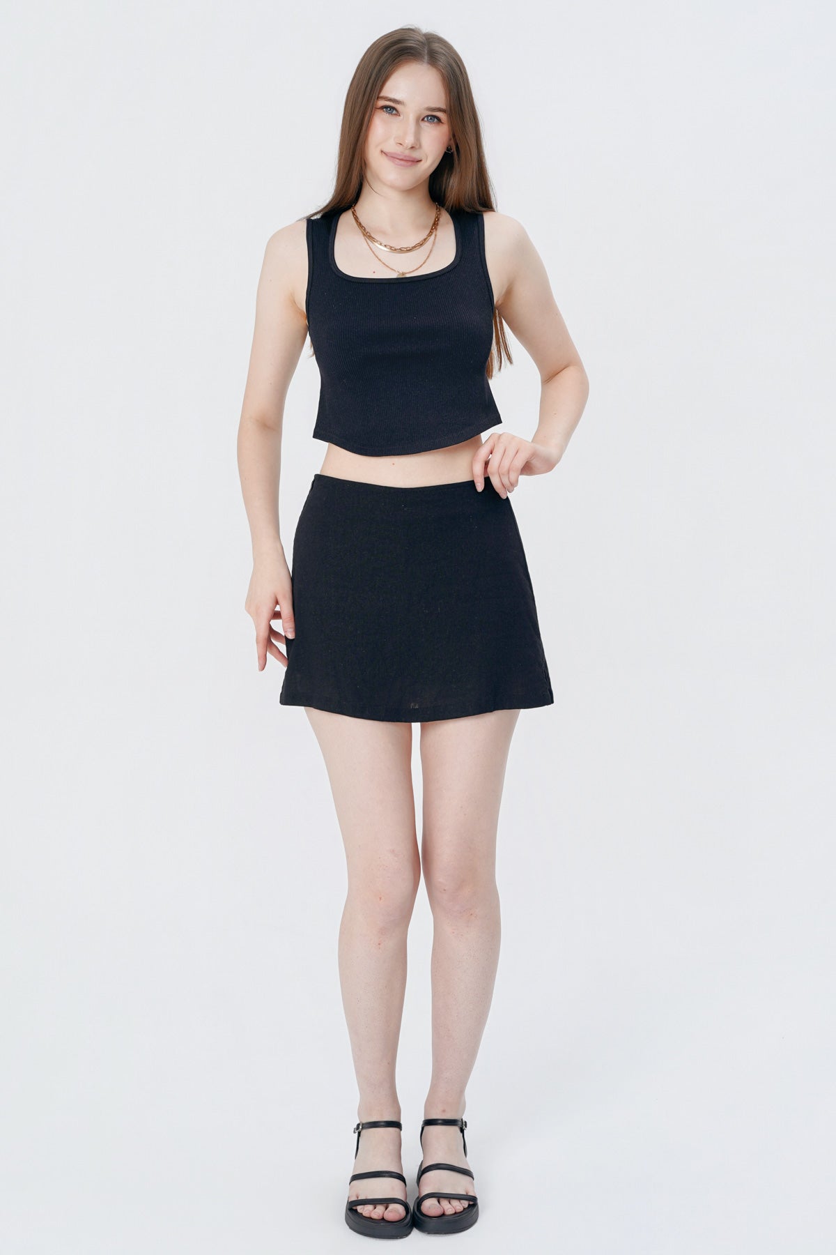 Polera Tight Mujer Negro