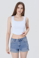 Polera Tight Mujer Celeste Claro