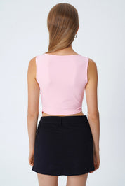 Polera Tight Mujer Coral