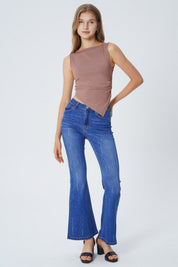 Polera Tight Mujer Café Claro