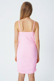 Vestido Falda Mujer Coral