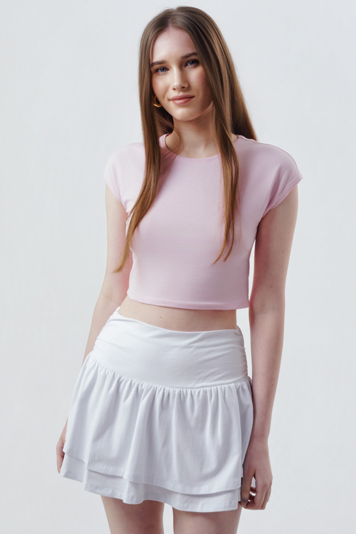 Polera Mujer Tight Rosado Claro