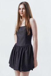 Vestido Mujer Falda Azul
