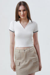 Polera Tight Mujer Crudo