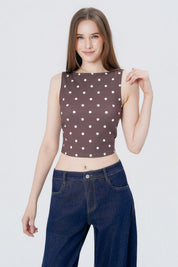 Polera Tight Mujer Café Claro