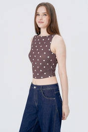 Polera Tight Mujer Café Claro