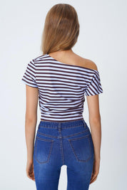Polera Regular Mujer Celeste