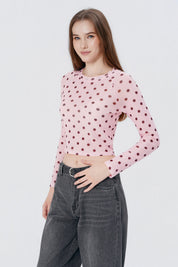 Polera Tight Mujer Palo Rosa