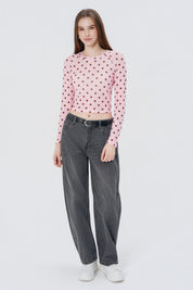 Polera Tight Mujer Palo Rosa