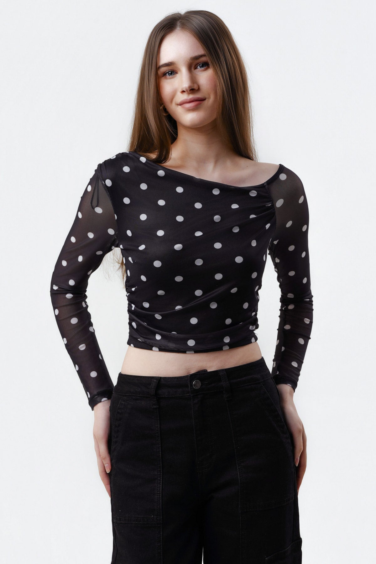 Polera Tight Mujer Negro