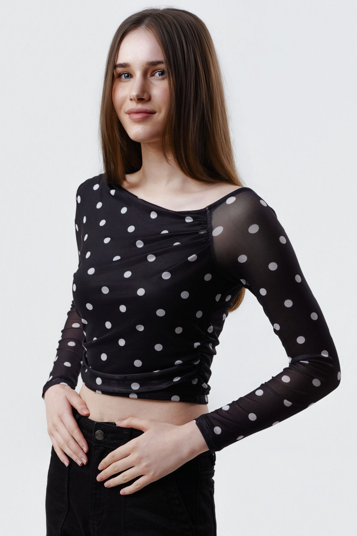 Polera Tight Mujer Negro