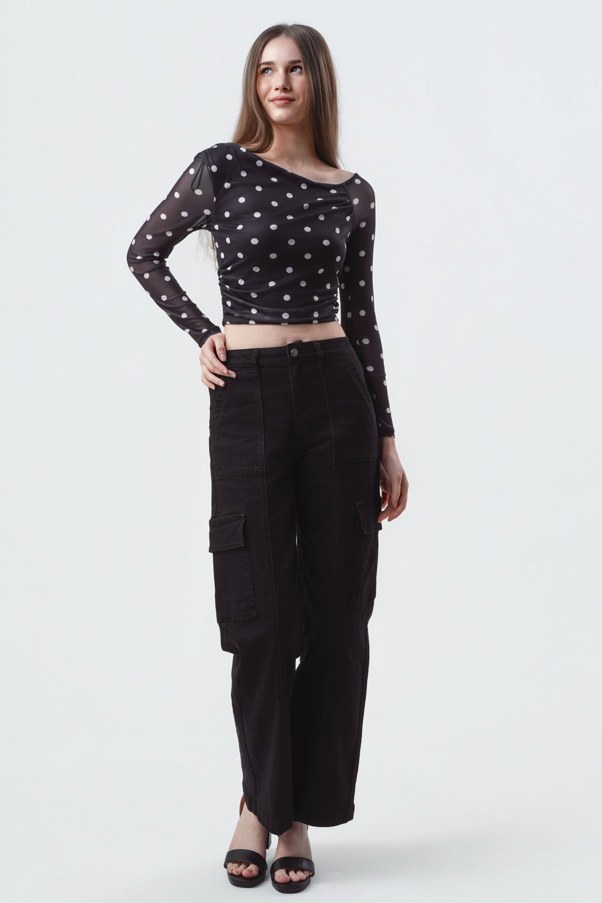 Polera Tight Mujer Negro