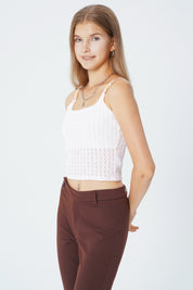 Peto Tight Sin Mangas Mujer Crudo