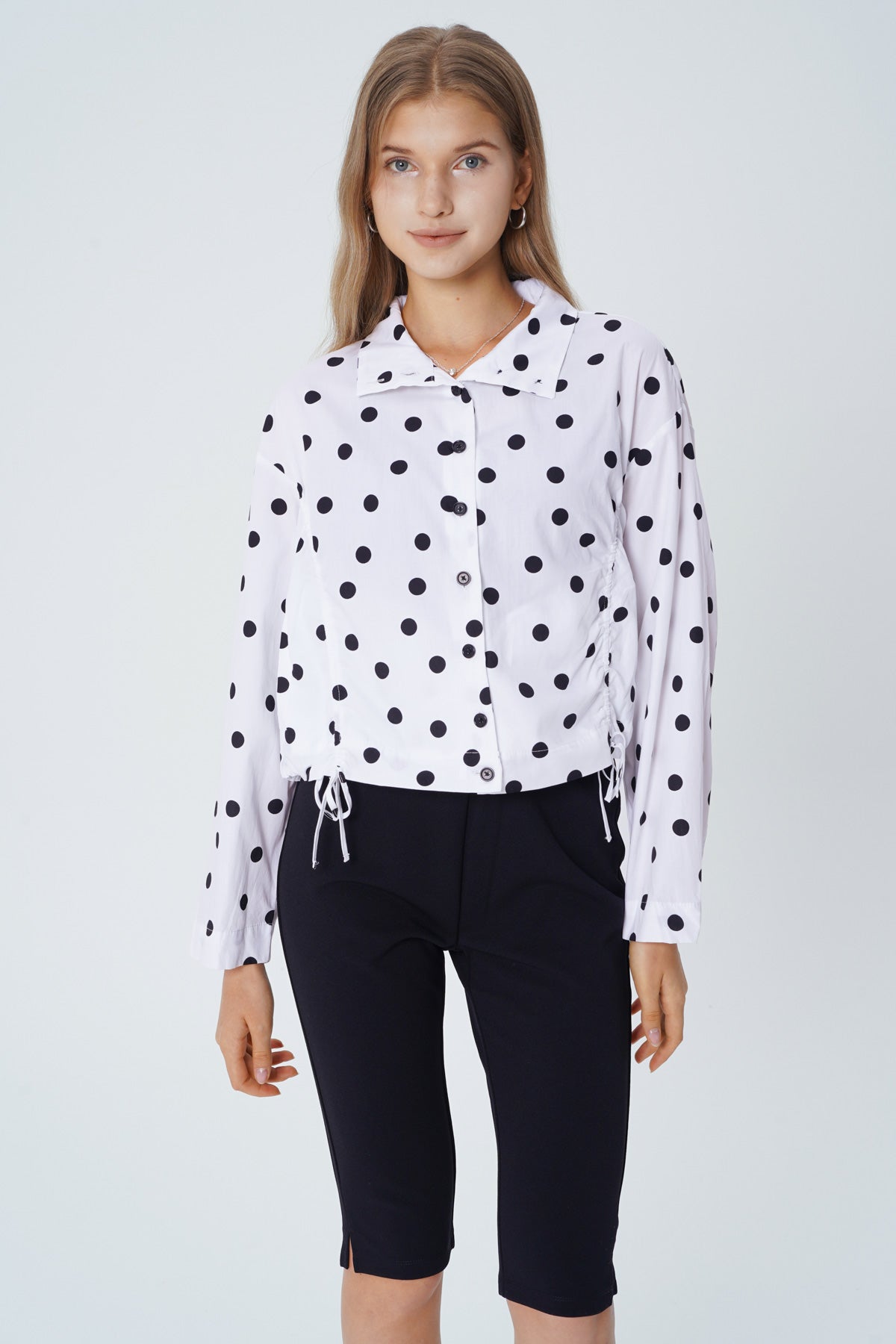 Chaqueta Loose Mujer Blanco