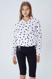 Chaqueta Loose Mujer Blanco