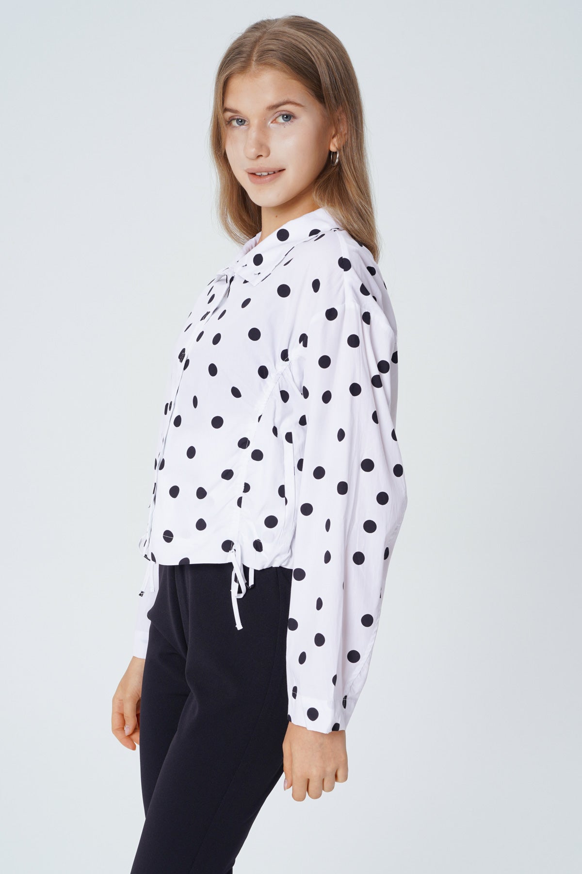 Chaqueta Loose Mujer Blanco