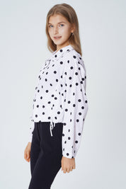 Chaqueta Loose Mujer Blanco