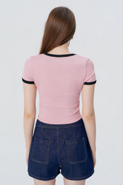 Polera Tight Mujer Palo Rosa