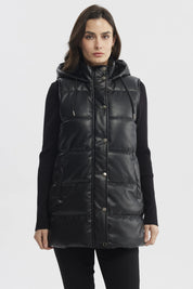 Parka Mujer Slim Negro