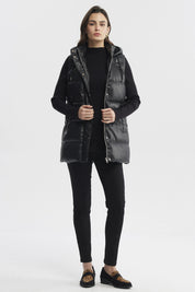 Parka Mujer Slim Negro