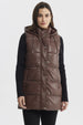 Parka Mujer Slim Café Claro