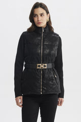 Parka Mujer Slim Negro