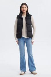 Parka Mujer Slim Negro