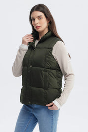 Parka Mujer Slim Verde Musgo