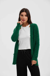 Chaleco Mujer Estilo Verde Botella