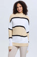Sweater Mujer Bloques Beigev
