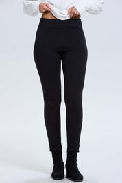 Calza Mujer Pelo Interior Negro