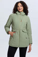 Parka Mujer Impermeable Verde
