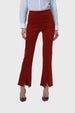 Calza Mujer Pelo Interior Pret Rojo