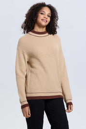 Sweater Mujer Beige