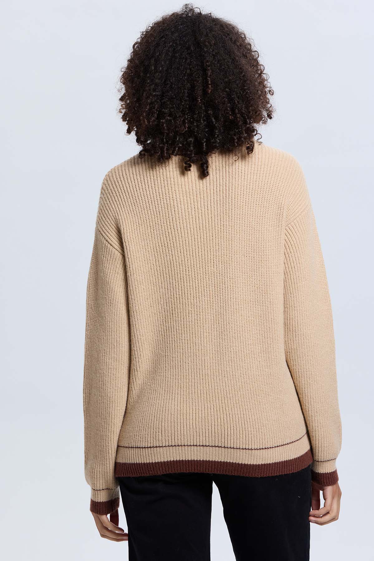 Sweater Mujer Beige