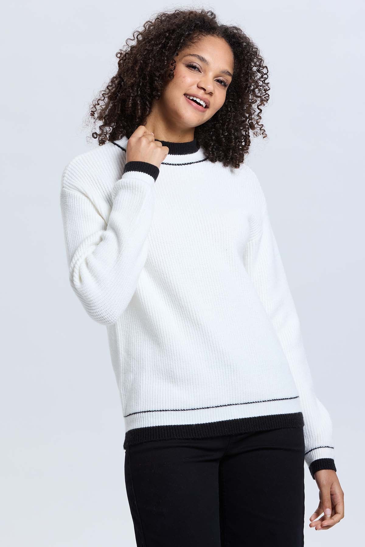 Sweater Mujer Crudo