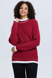 Sweater Mujer Rojo