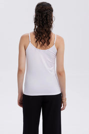 Peto Mujer Pabilo Básico Liso Blanco