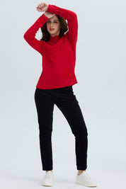 Polera Mujer Camman Rojo Oscuro