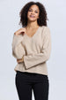 Sweater Mujer Manga Ancha Beige