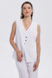 Blazer Mujer Tipo Gilette Blanco