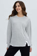 Sweater Mujer Basta Gris Melange