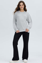 Sweater Mujer Basta Gris Melange