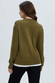 Sweater Mujer Basta Verde Militar