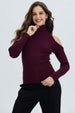 Sweater Mujer Off Vino